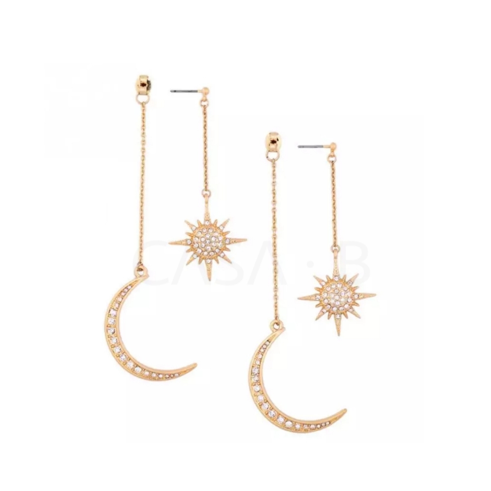 SOLD OUT💔CASA B | Stellar Drop Earrings - Picture 4 of 6